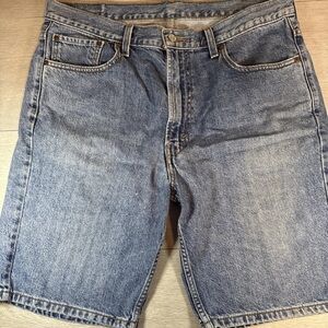 Levi's Men's Light Blue Jean Shorts